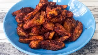 HOW TO MAKE KELEWELE (SPICY FRIED PLANTAIN: GHANAIAN STYLE)