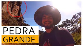 Subindo a Pedra Grande de Igarapé