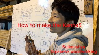 Learn Japanese woodworking.How to make the Kanna5.