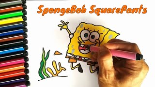 DRAWING SPONGEBOB SQUAREPANTS