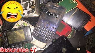 Восстановление Nokia C3-00 телефон | Восстановление старых телефонов (HP SULTAN эпохи 2000ан)