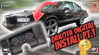 Dakota Digital Install In The MC part 1