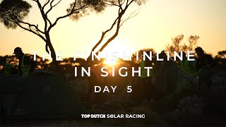 The Finish Line In Sight | Day 5 Bridgestone World Solar Challenge