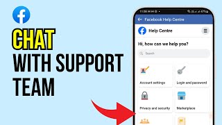 How to Chat with Facebook Support Team