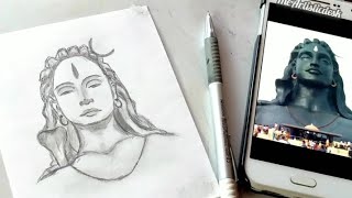 Adiyogi Drawing Easy