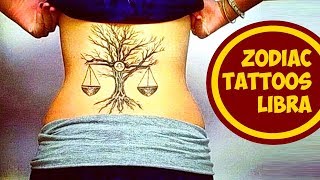 Zodiac Signs Tattoos: Libra