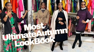 THE MOST ULTIMATE FALL AND WINTER CAPSULE WARDROBE LOOK BOOK.