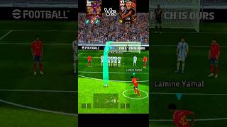 Yamal Vs Musiala 🔥 | Stunning Shot Challenge#efootball #pes #efootball2024 #shorts