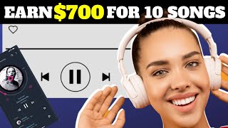 Get Paid $700 For Just LISTENING to MUSIC 2022 (Make Money Online) Get Paid to Listen to Music