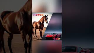 🕉️HORSE + CAR #ai #mutation #shorts