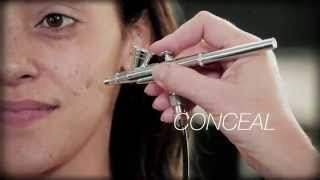 How to Use Airbrush for Flawless Makeup Application - KETT Airbrush Level 1 - musebeautypro