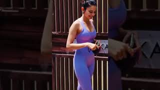 Rakul Preet Singh captured outside yoga class #shorts