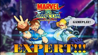 Marvel VS Capcom 1- Arcade - EXPERT Difficulty /1 FICHA (Chun Li & Captain Commando)