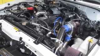 Nissan Patrol TD42 Top-mount Billet turbo kit