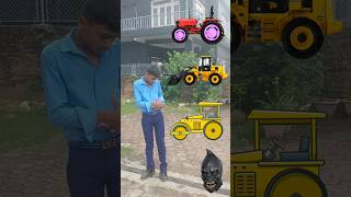 Gift 🎁 Tractor 🚜 Jcb roller toto #vfx #funny  #youtubeshorts