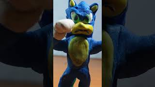 Sonic Stop Motion Animation #stopmotion #shorts