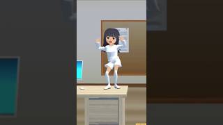 Aku sedang tibur sambil menari taiga is angry😡#short #skurascholsimulator #shortsvideo #sakura #vral