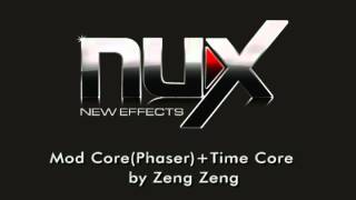 NuX Guitar Effect Pedal - MOD CORE + TIME CORE DEMO