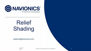 Webinar: Get to Know Navionics Relief Shading, an Introduction