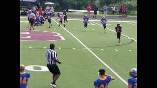 Gavin catches pass @ Jamboree 2022