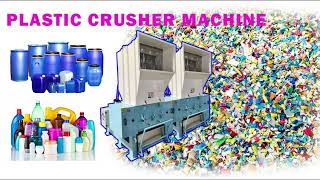 Plastic crusher to crush plastic bucket.#塑料粉碎 #粉碎机 #Plasticcrusher #plasticbucket #plasticshredder