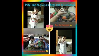 Playtime Activity | Cute Twin Boys | Water Poem & Color Fun Experiment | My Life With Twins