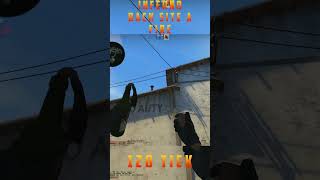 How to Use the FIRE to CONTROL ''A'' BACK SITE on INFERNO.. #shorts