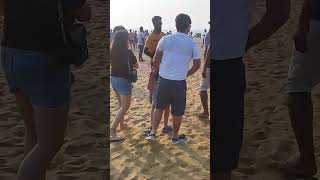 Goa tour Calangute beach #goa #youtubeshorts