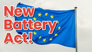 EU Regulation Act! Replaceable Batteries, No Glue Anymore!