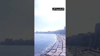 #الاسكندرية الان والأجواء الصيفية الجميلة 🏝🏖☀️