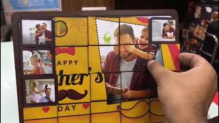 Father's day magnetic puzzle