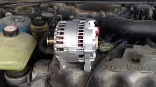 How to replace an Alternator on a 2000 Ford Focus