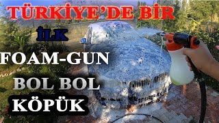 TÜRKİYE'de ilk Foamgun / KÖPÜK TABANCASI