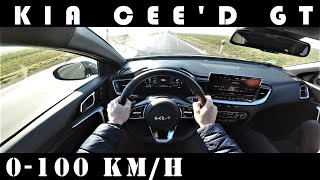 2022 Kia Ceed GT 0-100 km/h | DRAGY