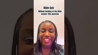 Bible Quiz #biblequiz #youtubeshorts