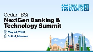 Cedar-IBSi NextGen Banking & Technology Summit | Welcome Remarks - V. Ramkumar