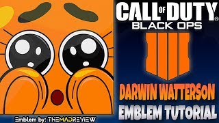 COD BO4 Black Ops 4 The Amazing World of Gumball " Darwin Watterson " Emblem Tutorial Guide How To