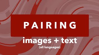 Pairing lesson - image + text from version 1.8.71