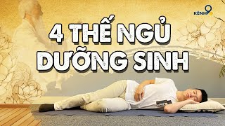 4 tư thế ngủ dưỡng sinh tránh loạn khí, vì sao người xưa nằm gối sứ? | Kênh 9 TV