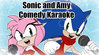 Sonic and Amy's Comedy Karaoke | Baby, It's Cold Outside ❄