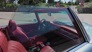 1970 Mercedes 280SL interior