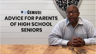 Advice for Parents of High School Seniors