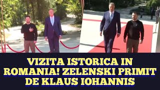 Vizita istorica in Romania! Volodimir Zelenski se intalneste cu Klaus Iohannis la Cotroceni