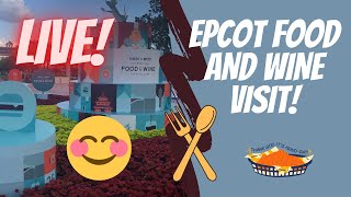 🔴LIVE: Epcot Food and Wine Festival | Disney World Livestream | 9/5/2024