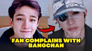 I CAN'T SOLVE ALL YOUR PROBLEMS - FAN COMPLAINING TO BANGCHAN A PROBLEM GENERATES CRITICISM...