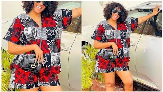 How To Cut And Sew DIY Trendy Dolman Top And Shorts • Beginners Friendly