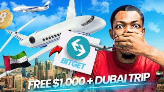 Bitget Crypto Trading + FREE 1000  Point + Win Trip To Dubai