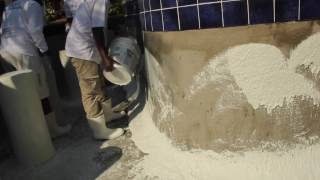 Pool Plaster installation