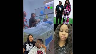 Mr Ibu Wife Finally posts video of her feeding her husband in the hospital on social media. #mribu