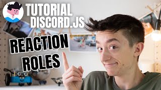 REACTION ROLES - Tutorial Discord.js